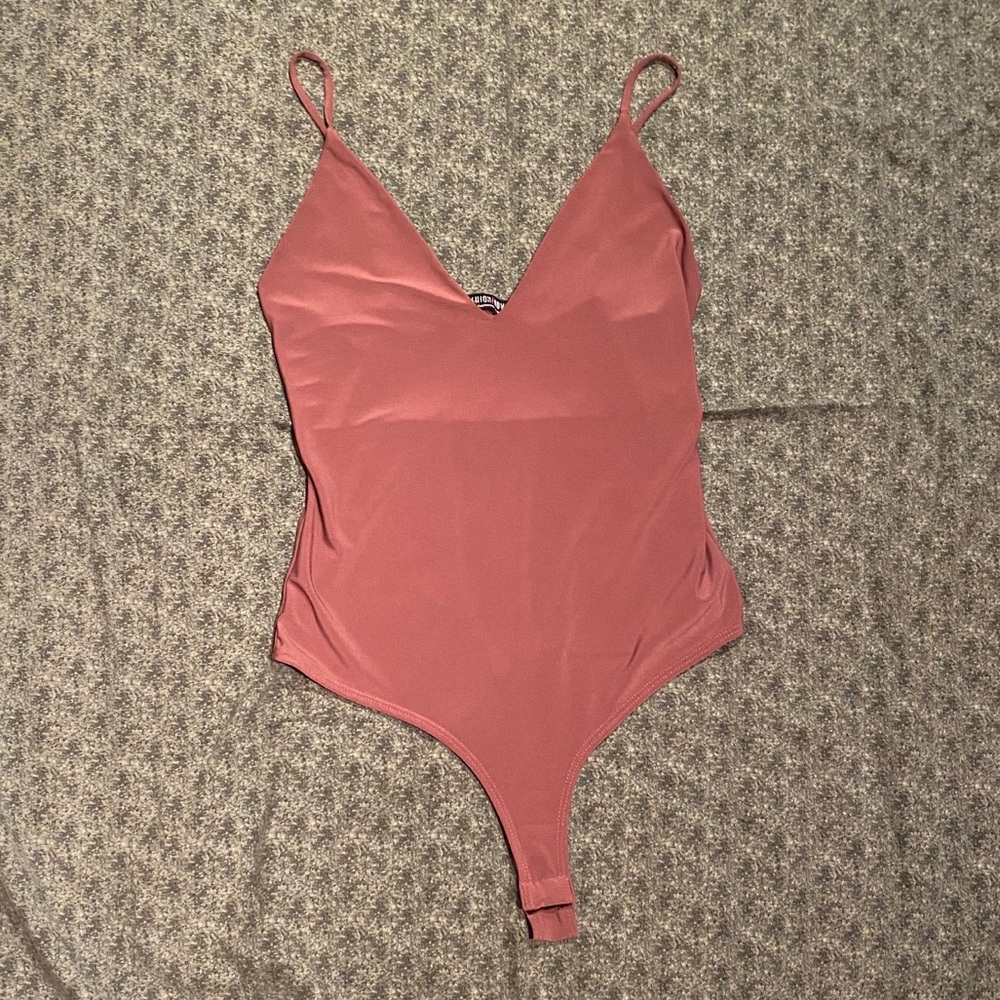 Fashion nova low cut one piece